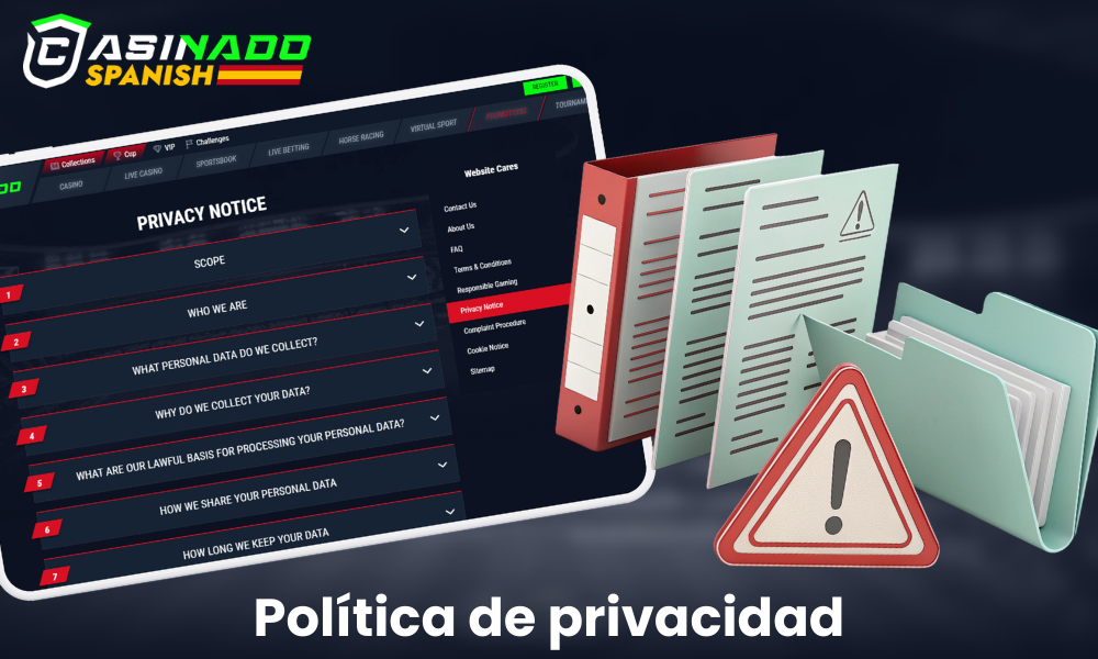 Casinado España protege a sus usuarios y sus datos