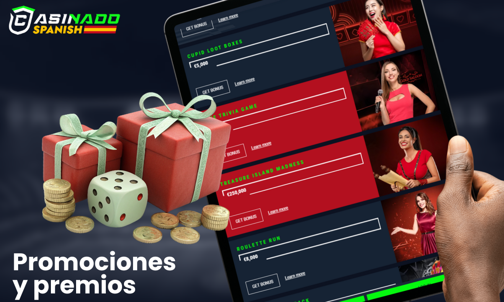 Casinado celebra constantemente promociones de premios